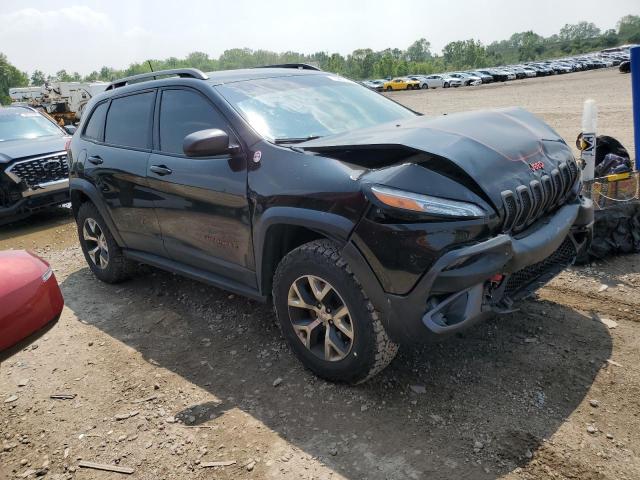 1C4PJMBS4GW361188 - 2016 JEEP CHEROKEE TRAILHAWK BLACK photo 4