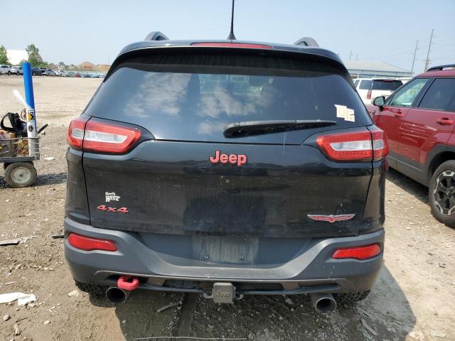 1C4PJMBS4GW361188 - 2016 JEEP CHEROKEE TRAILHAWK BLACK photo 6