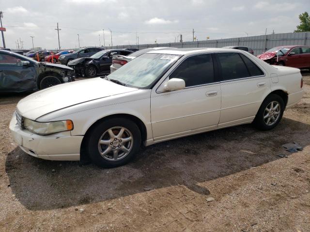 1G6KY5491YU330132 - 2000 CADILLAC SEVILLE STS WHITE photo 1