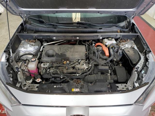 4T3MWRFV0MU028082 - 2021 TOYOTA RAV4 LE 银色 照片 12