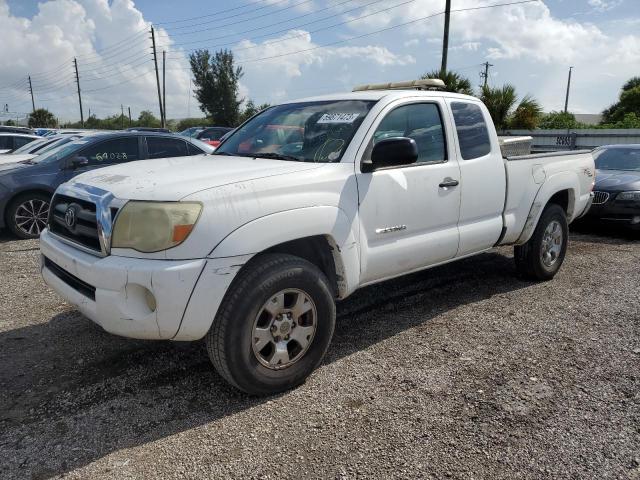5TEUU42N38Z529959 - 2008 TOYOTA TACOMA ACCESS CAB თეთრი ფოტო 1