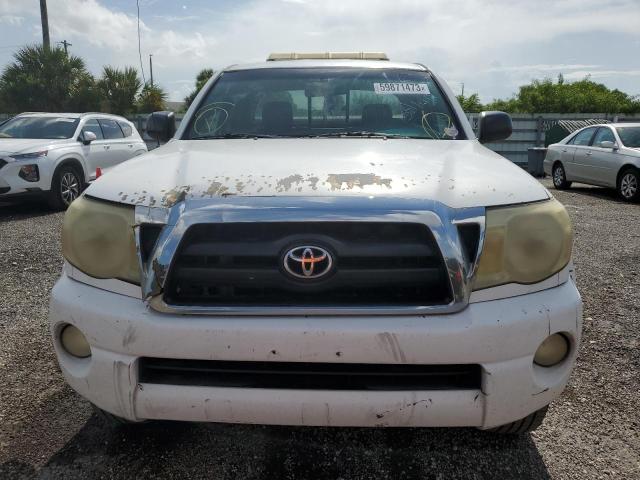 5TEUU42N38Z529959 - 2008 TOYOTA TACOMA ACCESS CAB თეთრი ფოტო 5