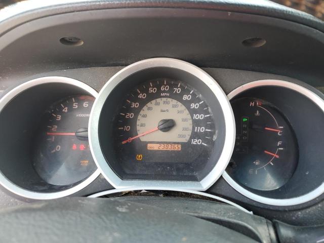 5TEUU42N38Z529959 - 2008 TOYOTA TACOMA ACCESS CAB თეთრი ფოტო 9