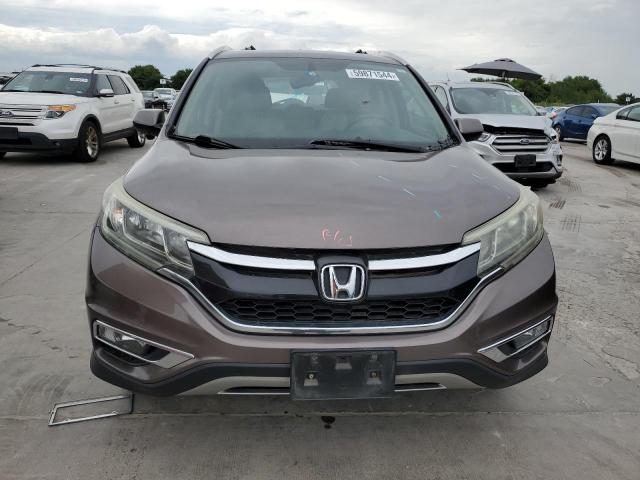 2HKRM3H77GH534625 - 2016 HONDA CR-V EXL BROWN photo 5