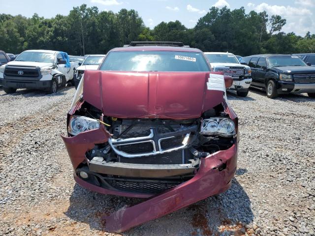 2C4RDGCG6HR617093 - 2017 DODGE GRAND CARA SXT BURGUNDY photo 5