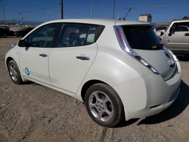 JN1AZ0CP2CT026415 - 2012 NISSAN LEAF SV WHITE photo 2