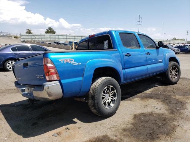 5TEJU62N06Z146346 - 2006 TOYOTA TACOMA DOUBLE CAB PRERUNNER BLUE photo 3