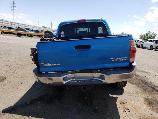 5TEJU62N06Z146346 - 2006 TOYOTA TACOMA DOUBLE CAB PRERUNNER BLUE photo 6