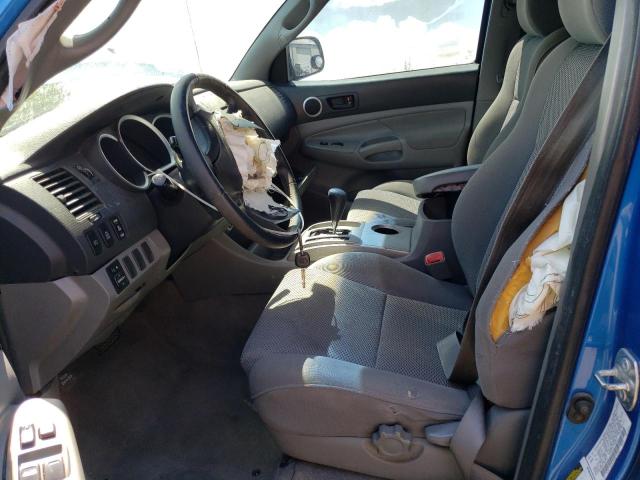 5TEJU62N06Z146346 - 2006 TOYOTA TACOMA DOUBLE CAB PRERUNNER BLUE photo 7