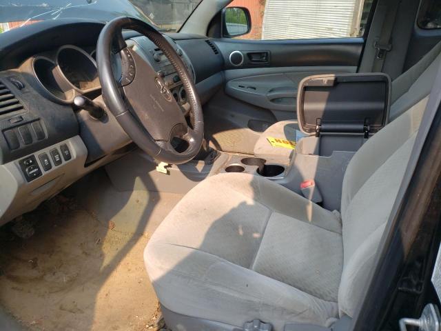 5TEUX4EN9AZ724246 - 2010 TOYOTA TACOMA ACCESS CAB შავი ფოტო 7