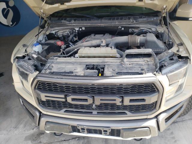 1FTFW1RG1KFD45861 - 2019 FORD F150 RAPTOR TAN photo 11