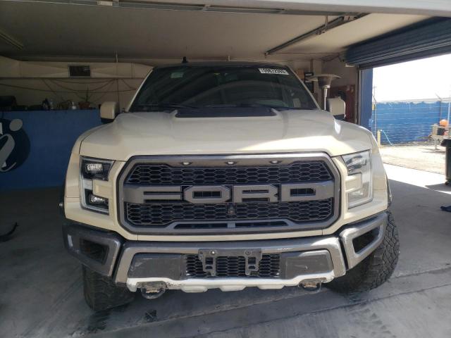 1FTFW1RG1KFD45861 - 2019 FORD F150 RAPTOR TAN photo 5