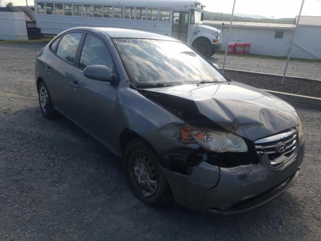 KMHDU4AD6AU906304 - 2010 HYUNDAI ELANTRA BLUE GRAY photo 4