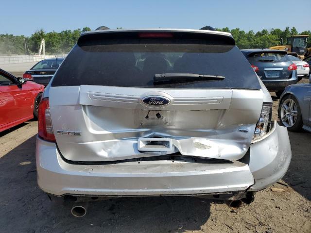 2FMDK4GC2DBB59203 - 2013 FORD EDGE SE SILVER photo 6