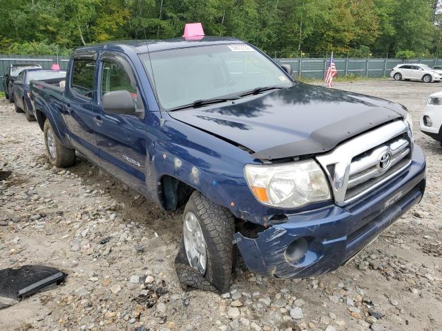 5TEMU52N27Z393800 - 2007 TOYOTA TACOMA DOUBLE CAB LONG BED BLUE photo 1