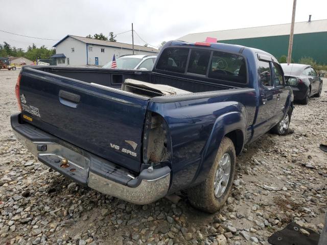 5TEMU52N27Z393800 - 2007 TOYOTA TACOMA DOUBLE CAB LONG BED BLUE photo 4