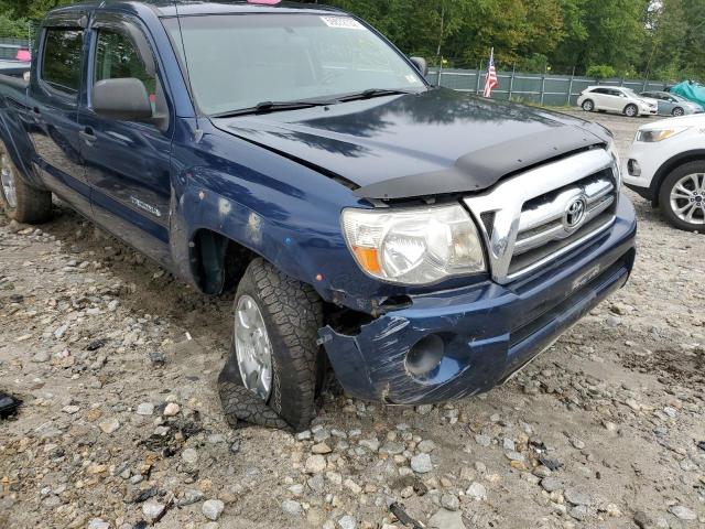 5TEMU52N27Z393800 - 2007 TOYOTA TACOMA DOUBLE CAB LONG BED BLUE photo 9