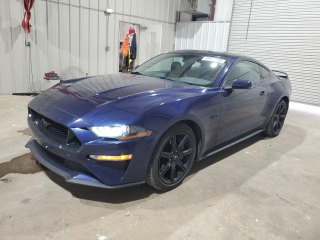 1FA6P8CF2J5162548 - 2018 FORD MUSTANG GT BLUE photo 1