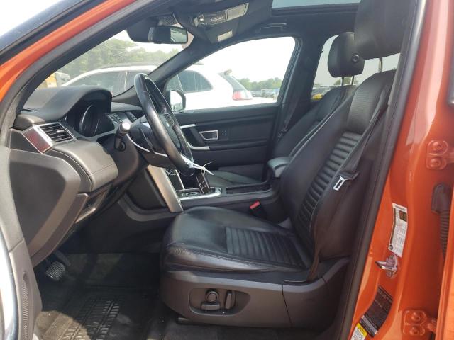 SALCT2BG8GH621498 - 2016 LAND ROVER DISCOVERY HSE LUXURY ORANGE photo 7