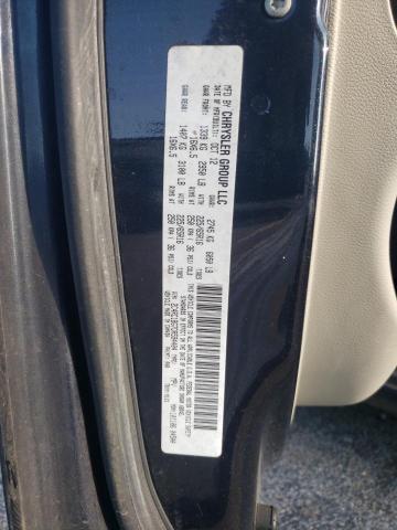 2C4RC1BG7DR594404 - 2013 CHRYSLER TOWN & COU TOURING Mavi foto 13