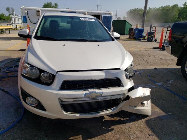 1G1JE5SB9F4121055 - 2015 CHEVROLET SONIC LTZ WHITE photo 5