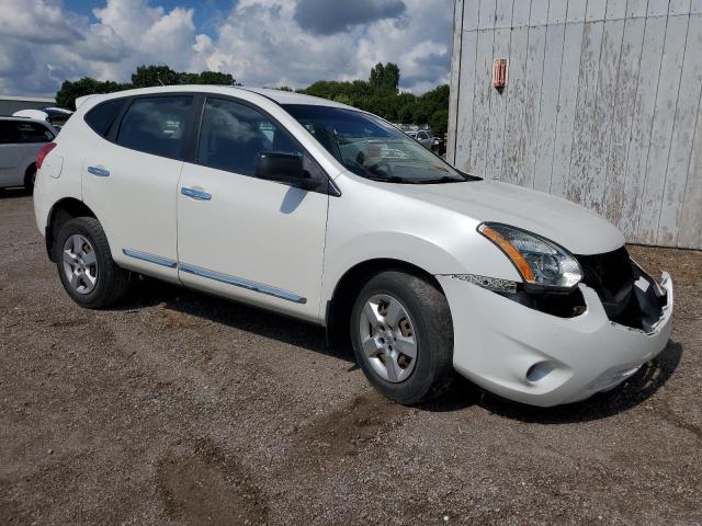 JN8AS5MT2DW549657 - 2013 NISSAN ROGUE S WHITE photo 4