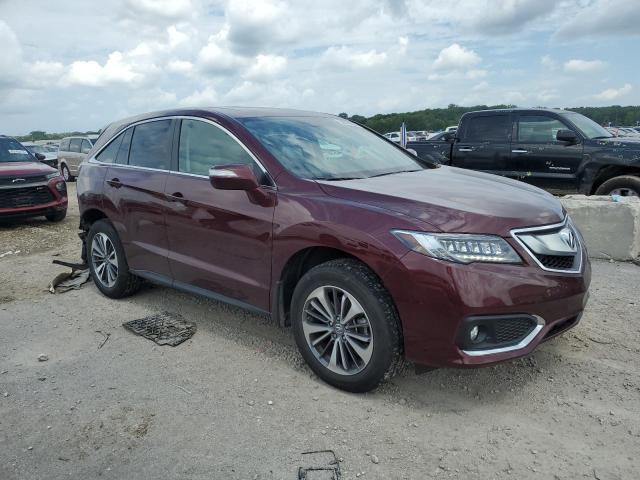 5J8TB4H76JL000344 - 2018 ACURA RDX ADVANCE BURGUNDY photo 4