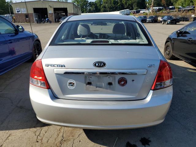 KNAFE222895619271 - 2009 KIA SPECTRA EX SILVER photo 6