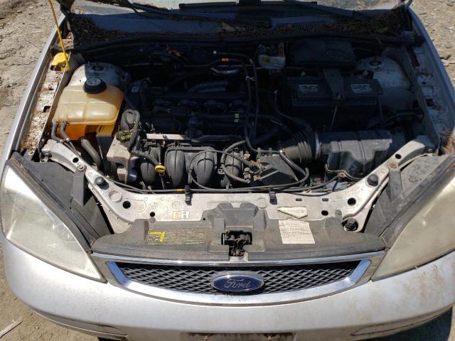 1FAFP31N07W283465 - 2007 FORD FOCUS ZX3 SILVER photo 11