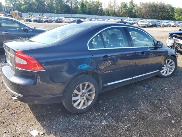 YV140MAK3F1186803 - 2015 VOLVO S80 PREMIER BLUE photo 3