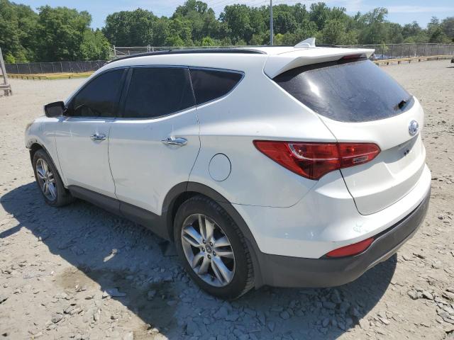 5XYZU3LA7DG090670 - 2013 HYUNDAI SANTA FE S WHITE photo 2