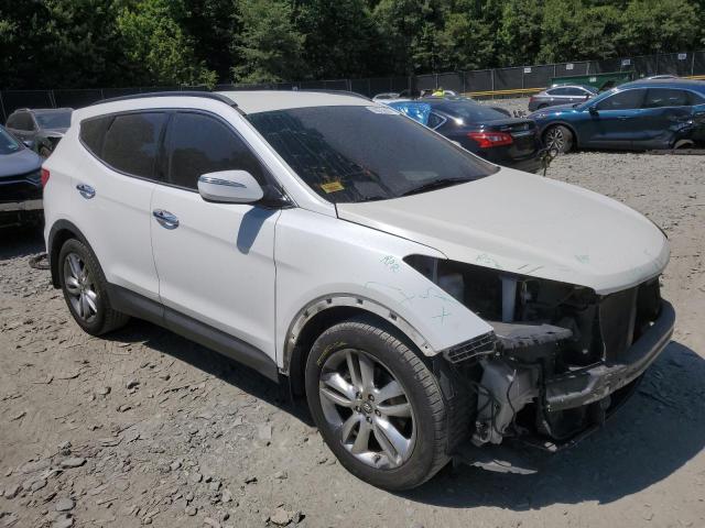 5XYZU3LA7DG090670 - 2013 HYUNDAI SANTA FE S WHITE photo 4