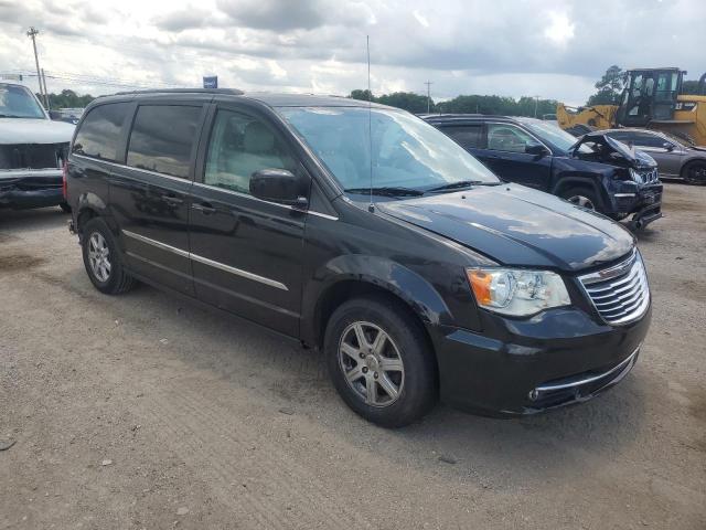 2C4RC1BG0DR555654 - 2013 CHRYSLER TOWN & COU TOURING შავი ფოტო 4