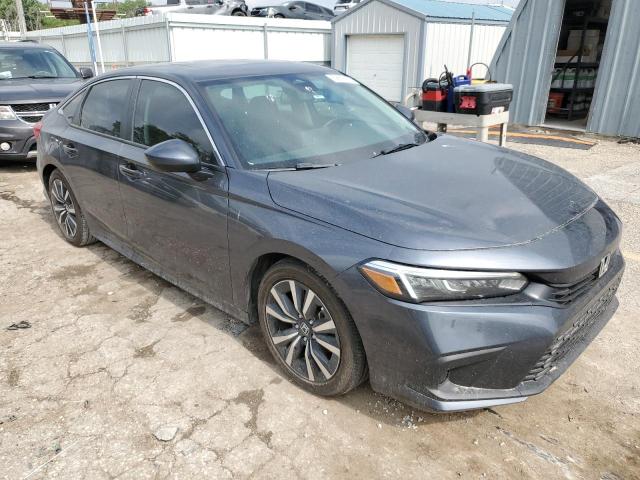 2HGFE1F75PH303188 - 2023 HONDA CIVIC EX Grafitowy zdjęcie 4
