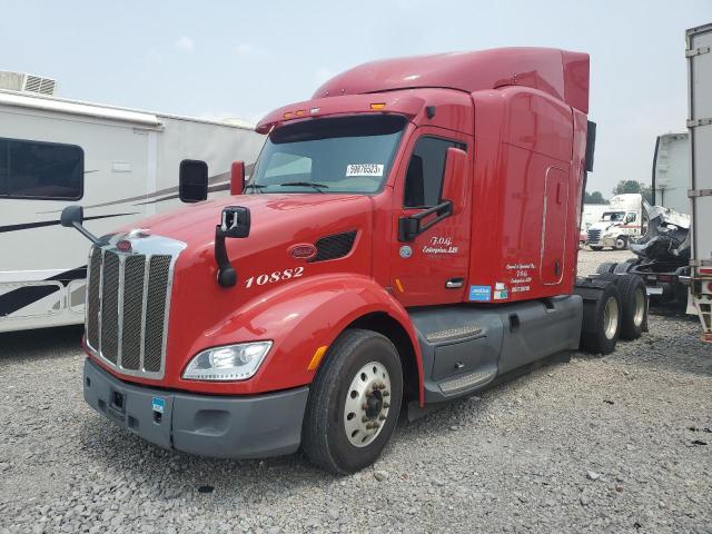 1XPBDP9X4FD255093 - 2015 PETERBILT 579 RED photo 2