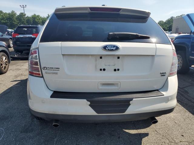 2FMDK4JC7ABB55460 - 2010 FORD EDGE SEL WHITE photo 6