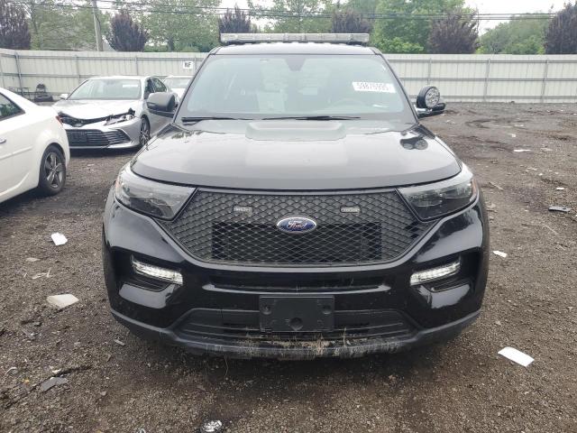 1FM5K8AB6NGA03736 - 2022 FORD EXPLORER POLICE INTERCEPTOR BLACK photo 5