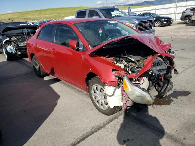 2T1BU4EE2BC664513 - 2011 TOYOTA COROLLA BASE RED photo 4