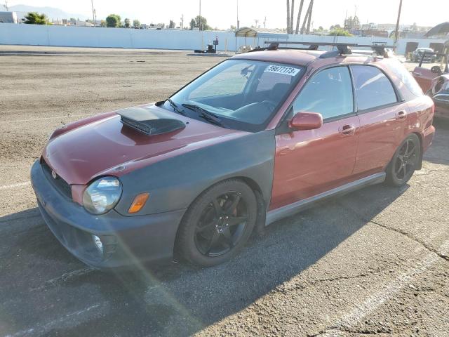 JF1GG29662G814067 - 2002 SUBARU IMPREZA WRX RED photo 1