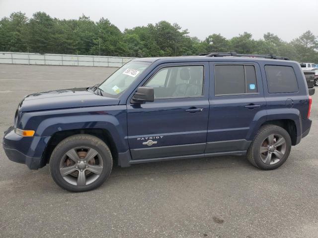 1C4NJPFA2ED602619 - 2014 JEEP PATRIOT LATITUDE BLUE photo 1