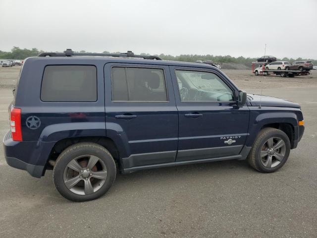 1C4NJPFA2ED602619 - 2014 JEEP PATRIOT LATITUDE BLUE photo 3