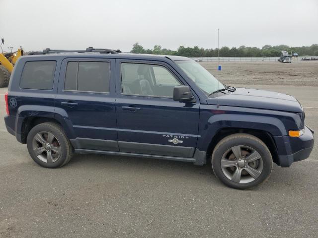 1C4NJPFA2ED602619 - 2014 JEEP PATRIOT LATITUDE BLUE photo 4