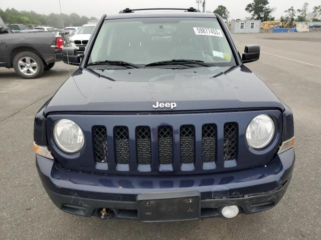 1C4NJPFA2ED602619 - 2014 JEEP PATRIOT LATITUDE BLUE photo 5