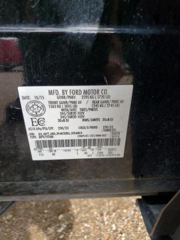 2LMTJ8LR4GBL35483 - 2016 LINCOLN MKX RESERVE Qara foto 13