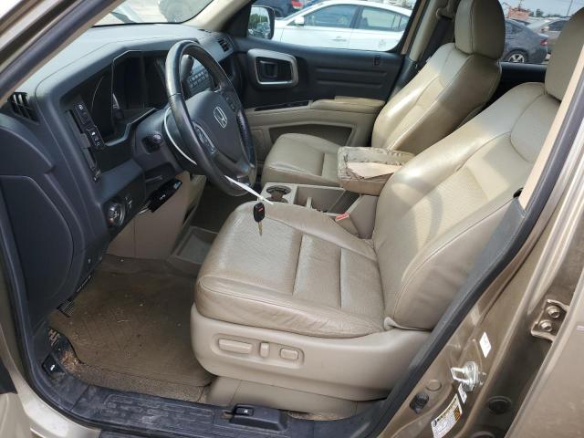 2HJYK16539H500759 - 2009 HONDA RIDGELINE RTL TAN photo 7