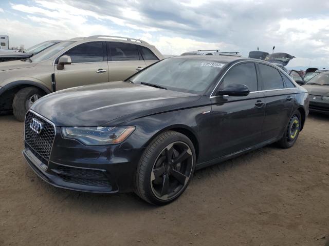 WAUHGAFC7CN120114 - 2012 AUDI A6 PRESTIGE შავი ფოტო 1