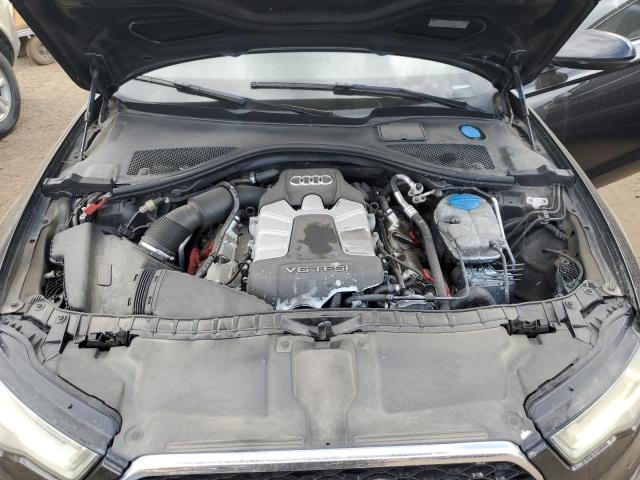 WAUHGAFC7CN120114 - 2012 AUDI A6 PRESTIGE შავი ფოტო 11