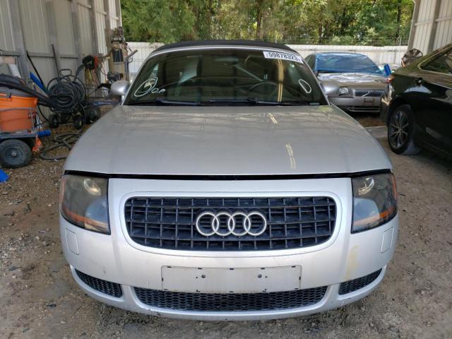 TRUTC28N441005109 - 2004 AUDI TT SILVER photo 5