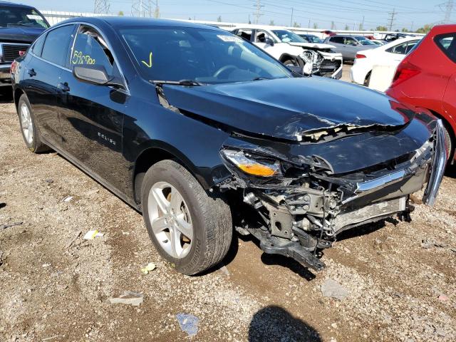 1G1ZB5ST5KF120228 - 2019 CHEVROLET MALIBU LS BLACK photo 1