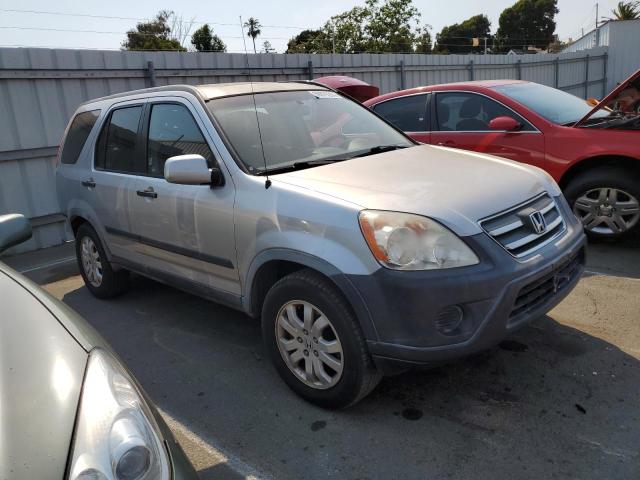 JHLRD78815C042359 - 2005 HONDA CR-V EX SILVER photo 4